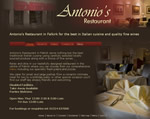 antonios restaurant Portfolio